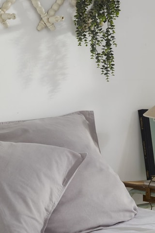 Parure de couette Charme - Gris