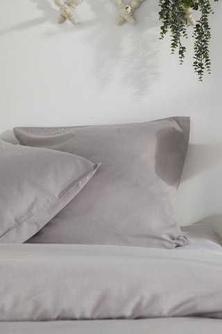 Parure de couette Charme - Gris
