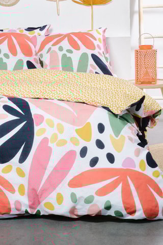 Parure de couette en coton 57 fils/cm² Sunshine - Multicolore