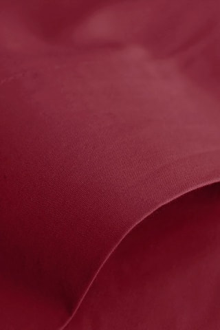 Drap plat en coton 57 fils/cm² - Bordeaux