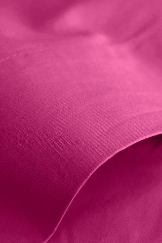 Drap plat en coton 57 fils/cm² - Magenta