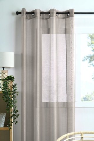 Voilage Linwood - Gris - 140 x 260 cm