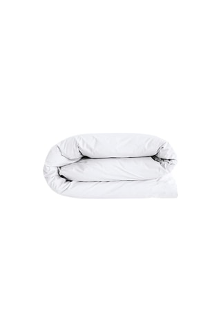 Housse de couette en coton 57 fils/cm² - Blanc