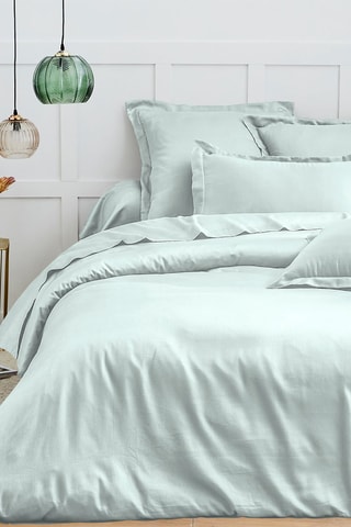 Housse de couette en coton 57 fils/cm² - Menthe