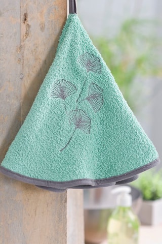 2 torchons Arendel Vert et gris - 60 cm