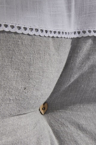 Coussin tête de lit Charme - Gris et blanc - 45 x 70 cm