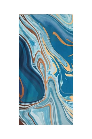 Drap de plage - Bleu - 75 x 150 cm