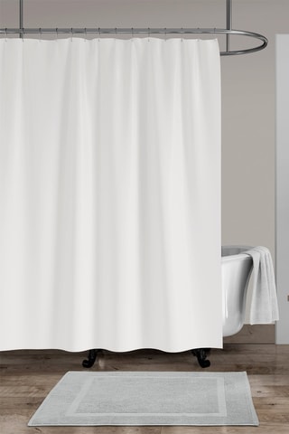 2 tapis de bain Le temps d'un bain - Gris clair - 50 x 70 cm