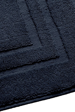 Tapis de bain - Bleu marine - 50 x 80 cm