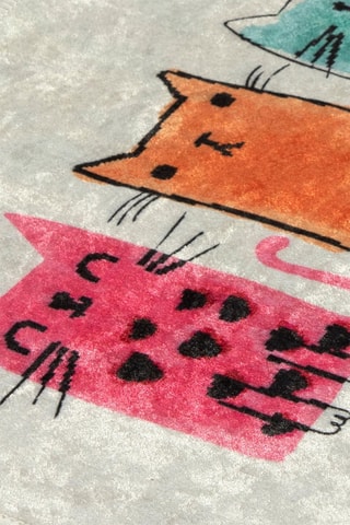 Tapis de bain Baby Cats - Gris - 40 x 60 cm