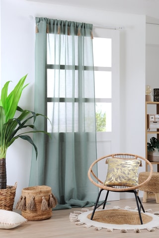 Voilage - Vert - 140 x 260 cm
