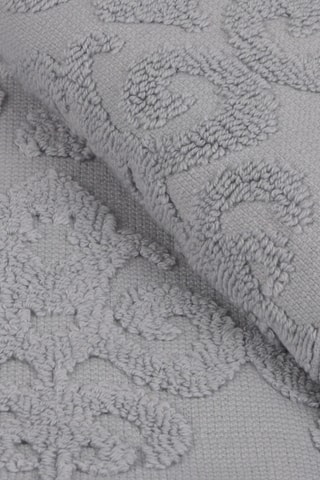 2 serviettes de toilette - Gris clair - 50 x 90 cm