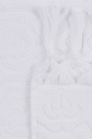 2 serviettes de toilette - Blanc - 50 x 90 cm