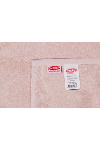 2 serviettes de toilette - Violet - 50 x 90 cm