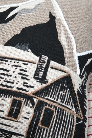 Coussin - Rouge - 35 x 60 cm