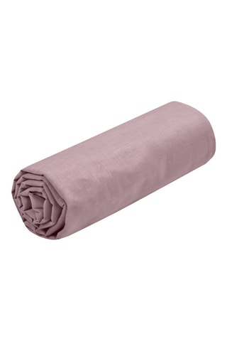 Drap-housse - Vieux rose