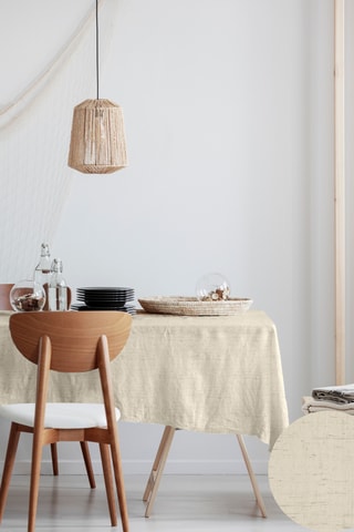 Nappe en toile cirée - Beige