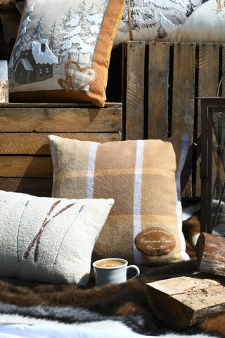 Coussin - Camel - 45 x 45 cm