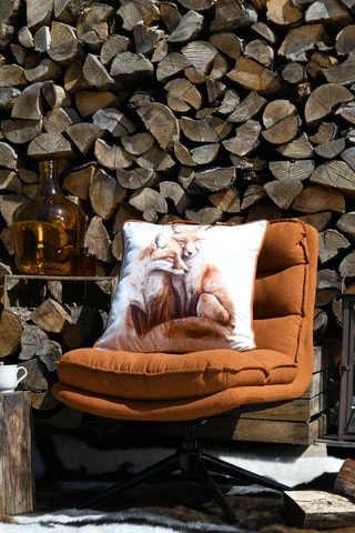 Coussin - Rouge brique - 50 x 50 cm