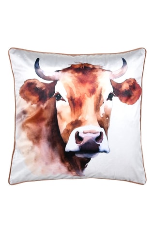 Coussin - Rouge brique - 50 x 50 cm