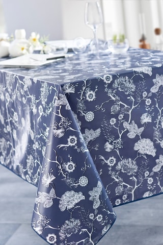 Nappe en toile cirée - Bleu cobalt