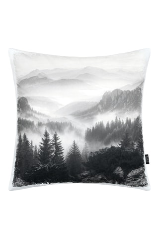 Coussin - Blanc et gris - 50 x 50 cm