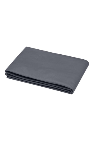 Drap plat - Gris foncé