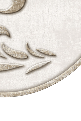 2 tapis de bain - Ecru - 50 x 60/60 x 100 cm