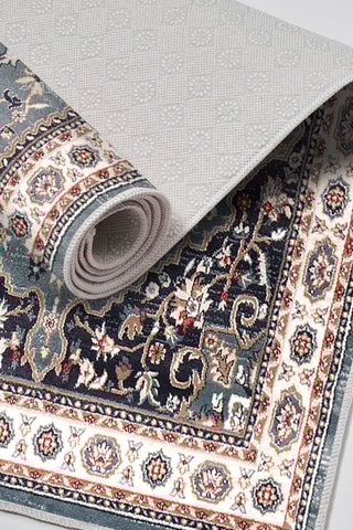 2 tapis de bain - Blanc et noir - 50 x 60/60 x 100 cm