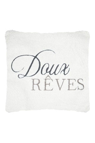 Coussin - Blanc - 45 x 45 cm