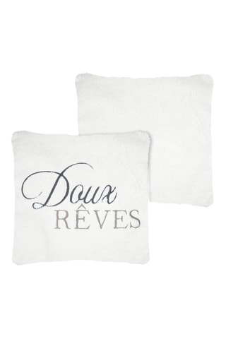 Coussin - Blanc - 45 x 45 cm