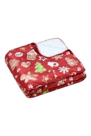 Plaid - Rouge - 130 x 160 cm