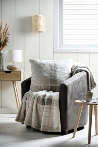 Plaid - Beige - 130 x 160 cm