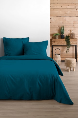 Parure de couette - Bleu pétrole
