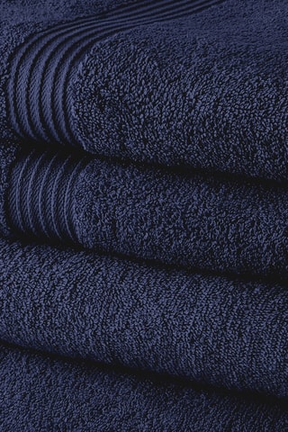 4 serviettes - Bleu marine