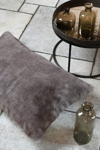 Coussin - Taupe - 50 x 80 cm