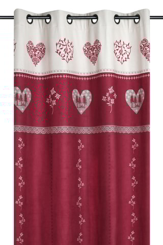 Rideau - Rouge - 140 x 260 cm