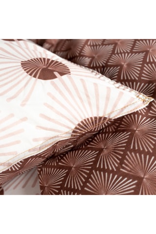 Parure de couette en coton 57 fils - Blanc