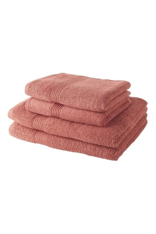 4 serviettes - Vieux rose