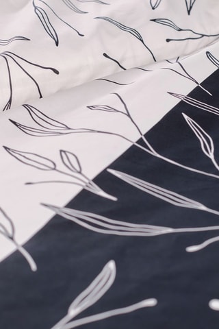 Parure de couette en coton 57 fils/cm² - Blanc