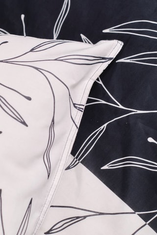 Parure de couette en coton 57 fils/cm² - Blanc