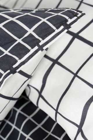 Parure de couette en coton 57 fils/cm² - Bleu marine