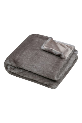 Plaid - Taupe - 180 x 220 cm