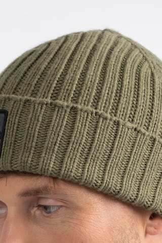 Bonnet en laine vierge et cachemire Jasgi - Kaki