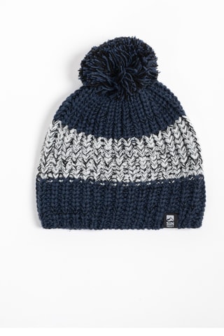 Bonnet à pompon Jedey - Bleu marine