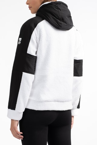 Veste de ski polaire à capuche Ramba - Blanc