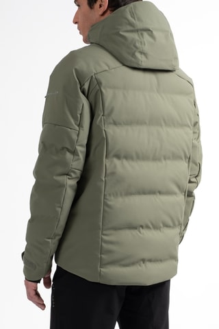 Doudoune de ski à capuche Downhill - Kaki