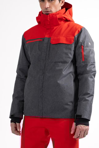 Veste de ski à capuche Distors - Noir chiné