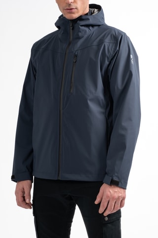 Veste à capuche Softshell Dropp - Bleu marine