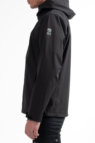 Veste à capuche Softshell Dropp - Noir